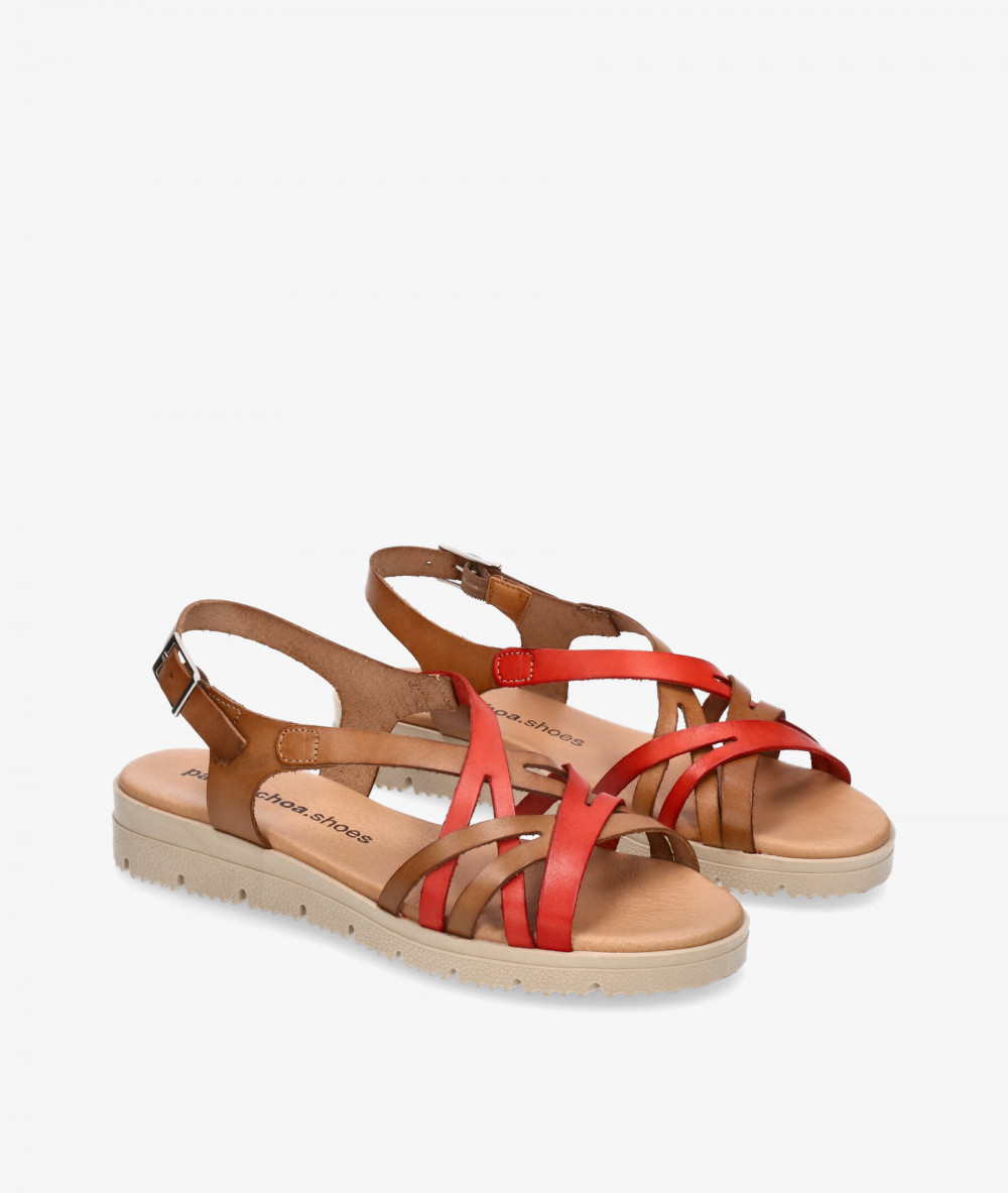 Sandalias pabloochoa.shoes 6037 en cuero Sandalias pabloochoa.shoes 6037 en cuero