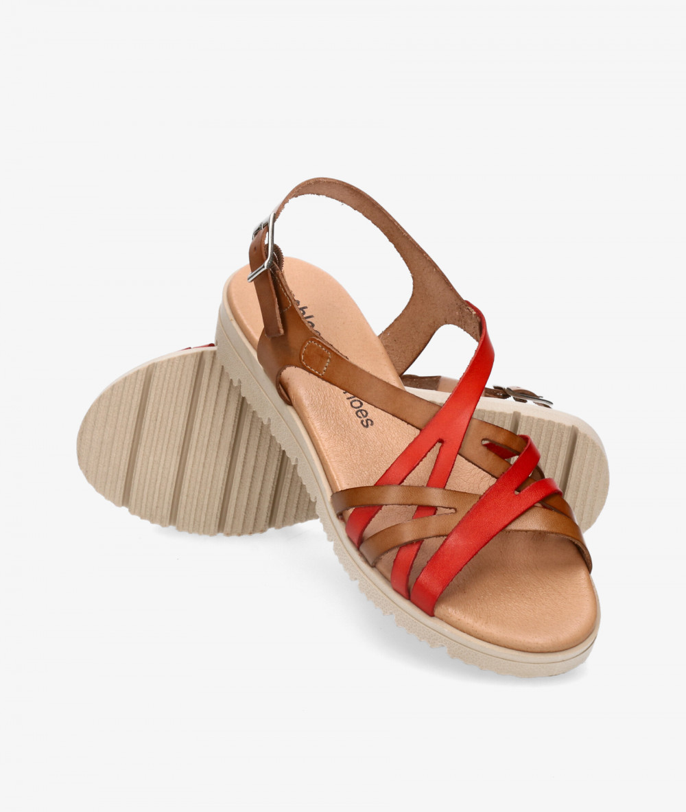 Sandalias pabloochoa.shoes 6037 en cuero Sandalias pabloochoa.shoes 6037 en cuero