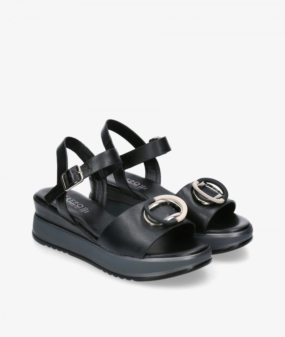 Sandalias pabloochoa.shoes 19205 en negro