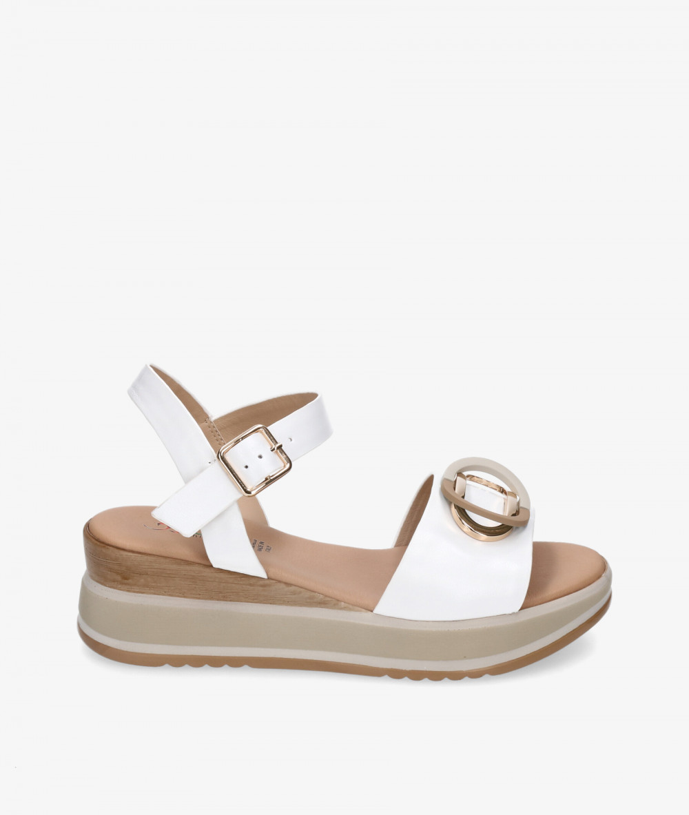 Sandalias pabloochoa.shoes 19205 en blanco Sandalias pabloochoa.shoes 19205 en blanco