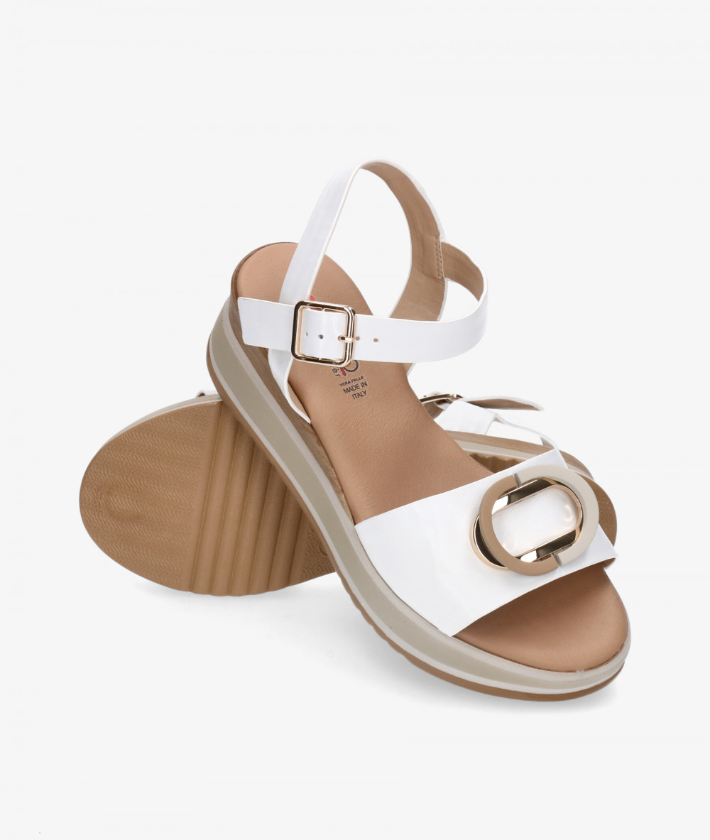 Sandalias pabloochoa.shoes 19205 en blanco Sandalias pabloochoa.shoes 19205 en blanco