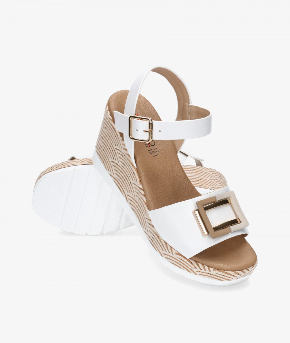 Sandalias pabloochoa.shoes 51264 en blanco Sandalias pabloochoa.shoes 51264 en blanco