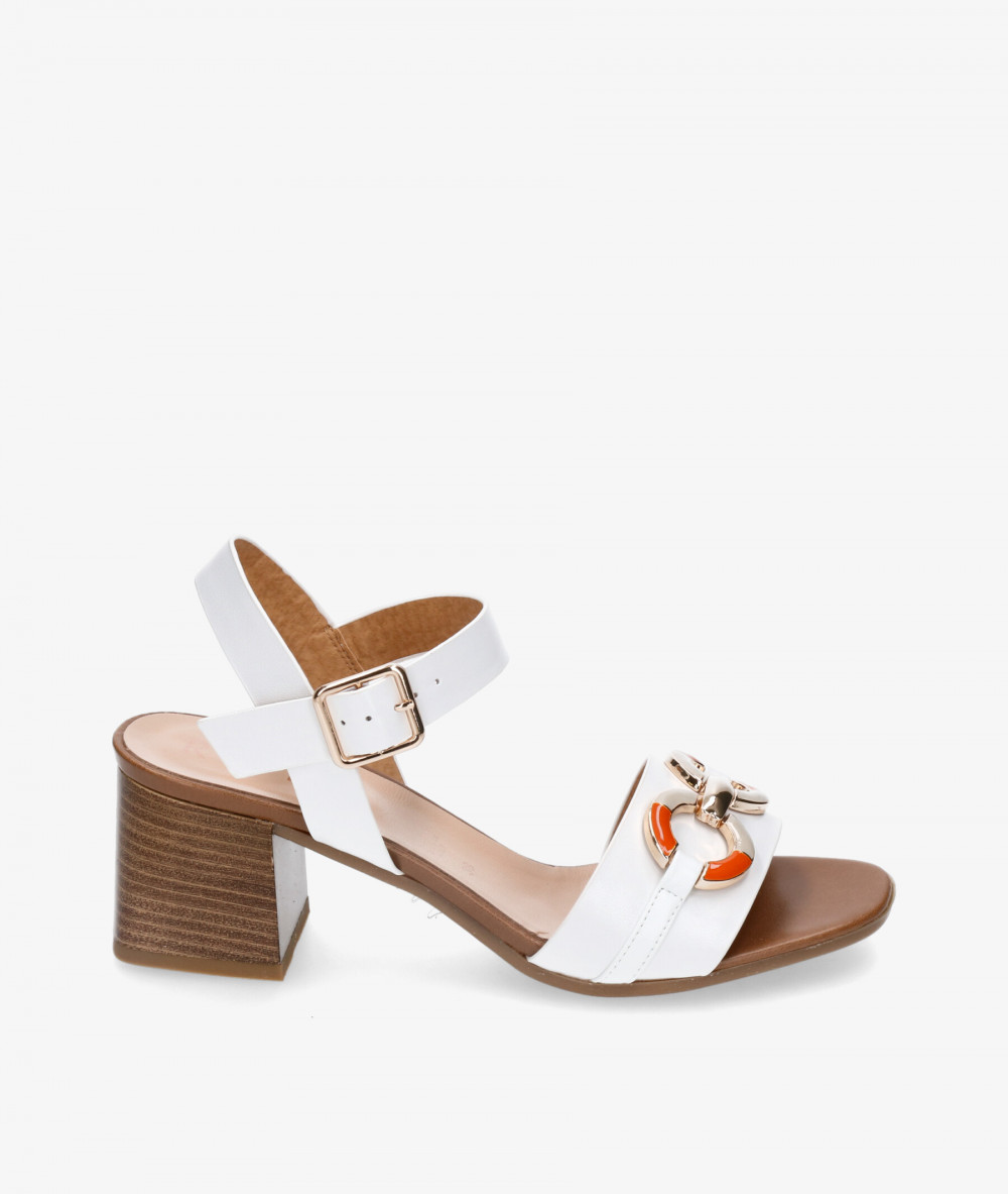Sandalias pabloochoa.shoes 30283 en blanco