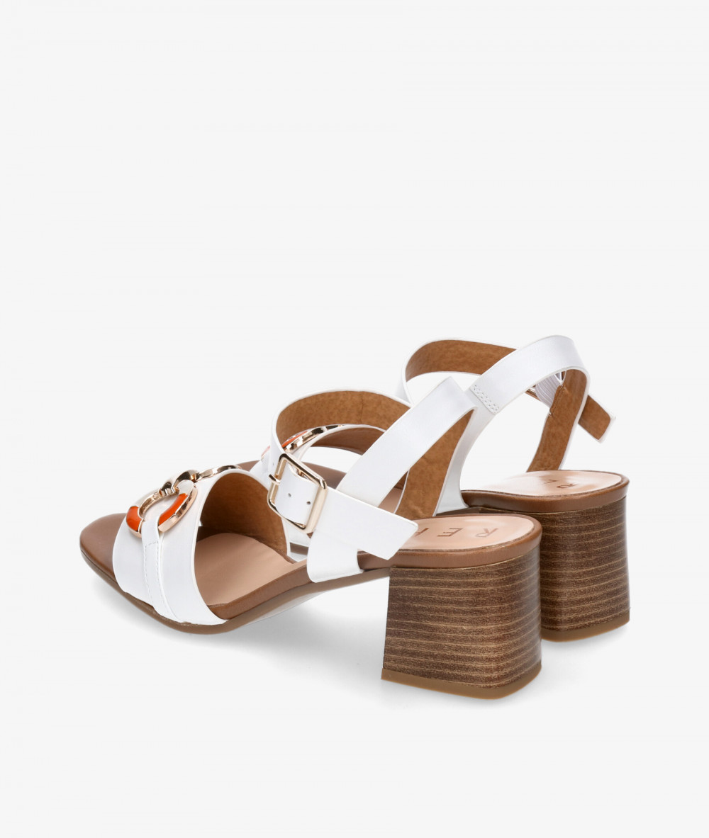 Sandalias pabloochoa.shoes 30283 en blanco