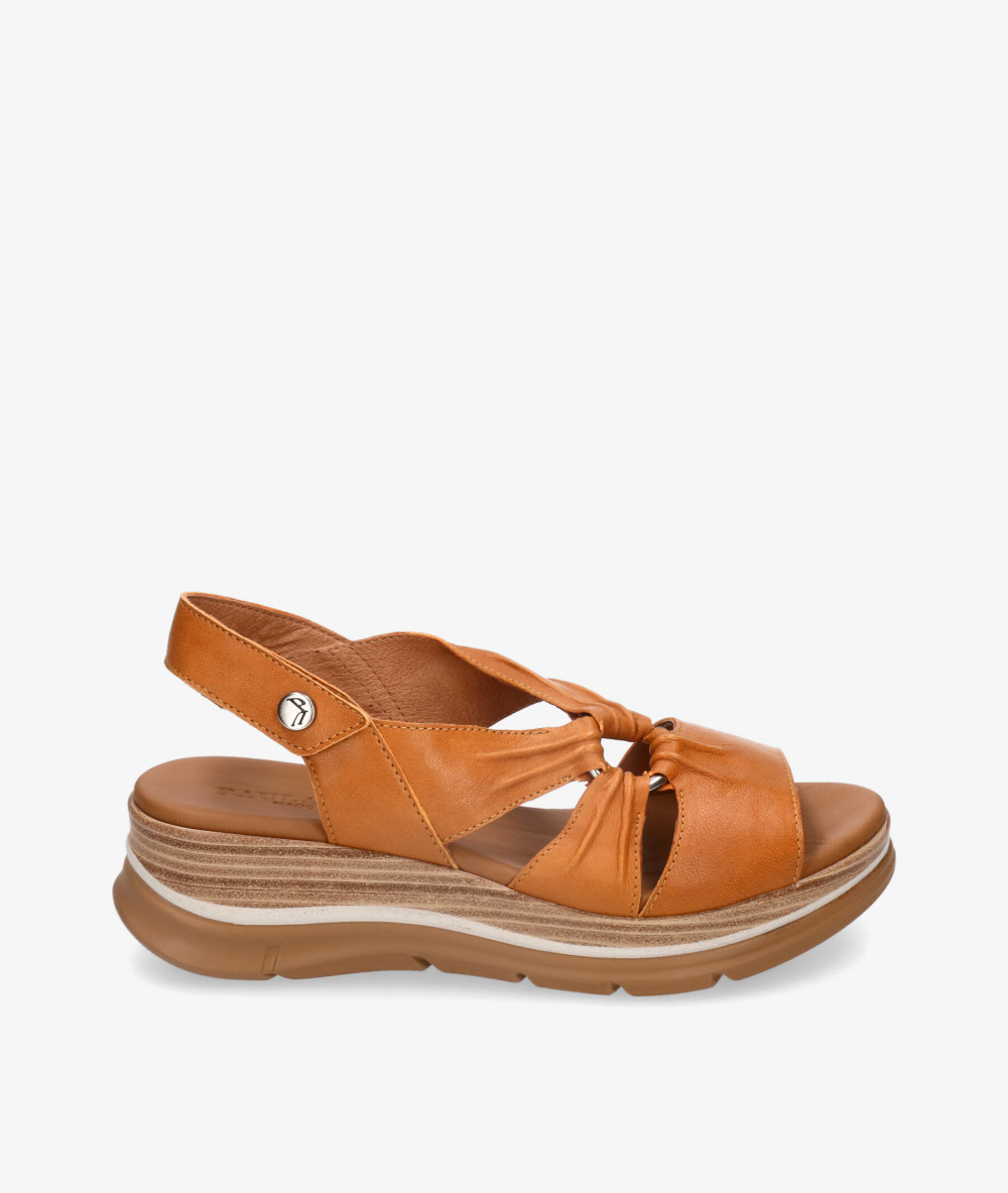 Sandalias Paula Urban 24-571 en camel Sandalias Paula Urban 24-571 en camel