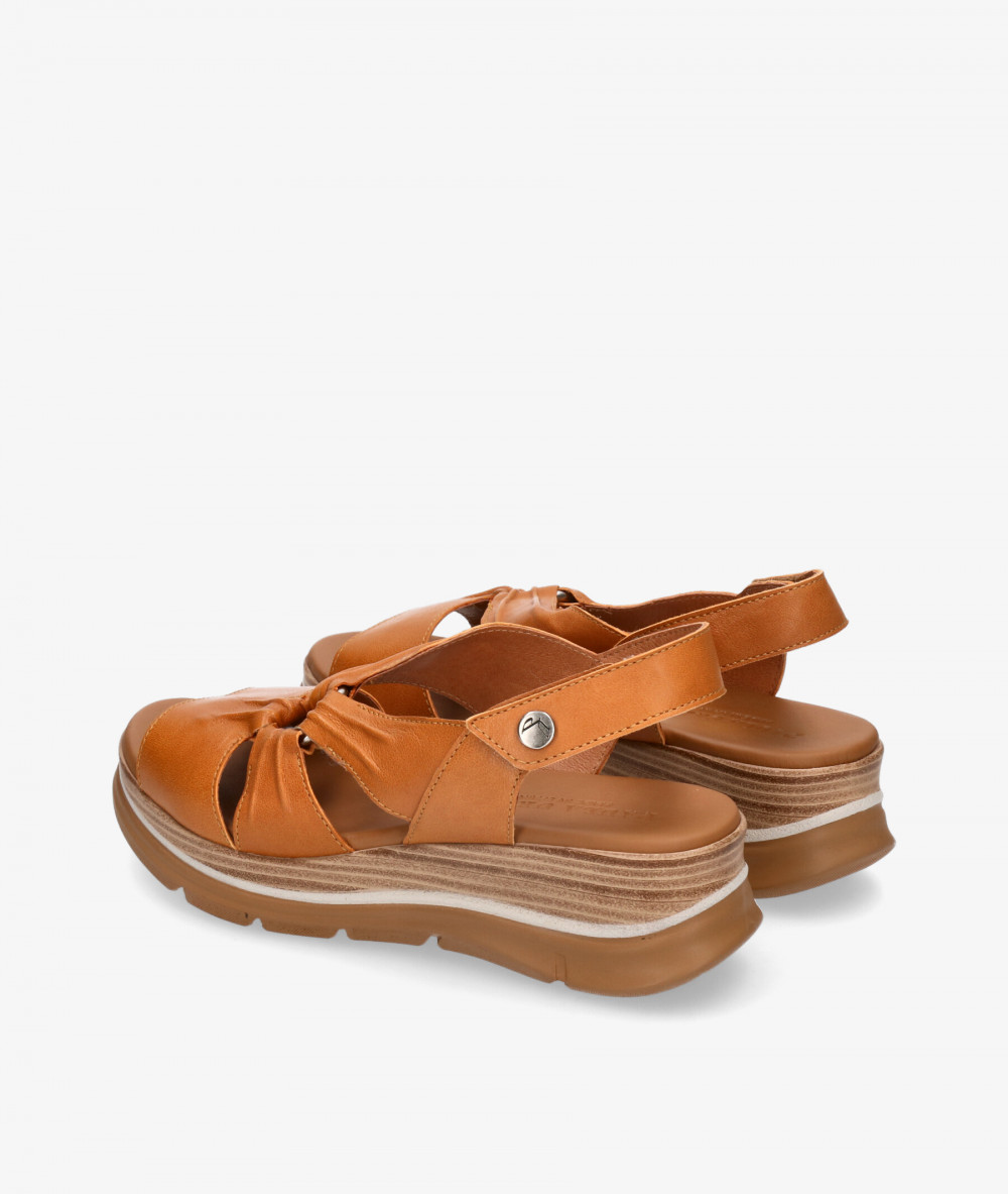 Sandalias Paula Urban 24-571 en camel Sandalias Paula Urban 24-571 en camel