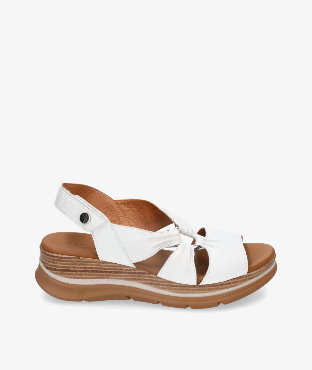 Sandalias Paula Urban 24-571 en blanco Sandalias Paula Urban 24-571 en blanco