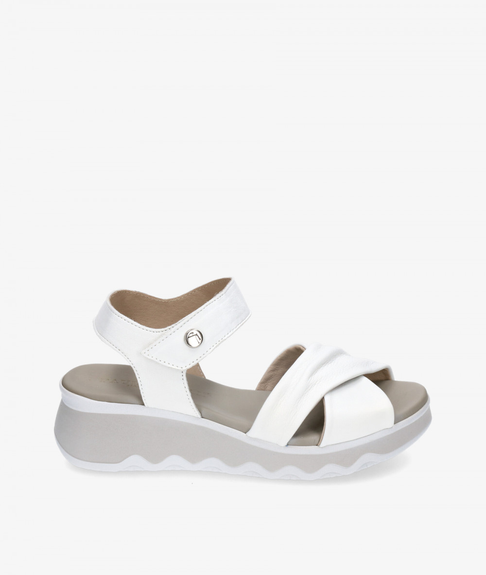 Sandalias Paula Urban 5-409 en blanco Sandalias Paula Urban 5-409 en blanco