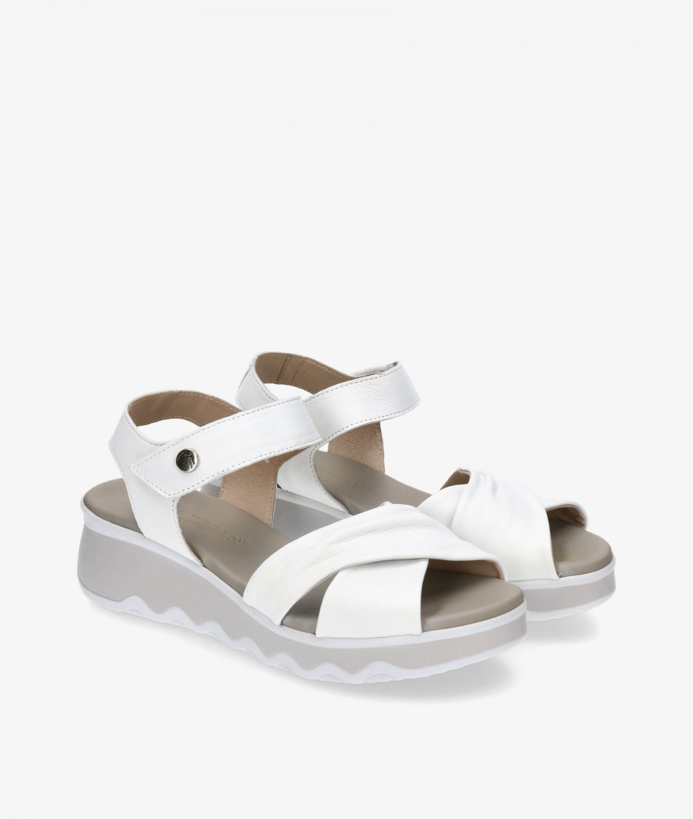 Sandalias Paula Urban 5-409 en blanco Sandalias Paula Urban 5-409 en blanco