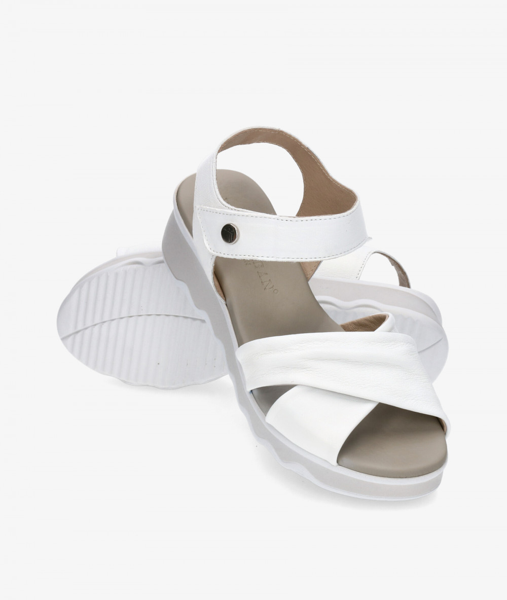 Sandalias Paula Urban 5-409 en blanco Sandalias Paula Urban 5-409 en blanco