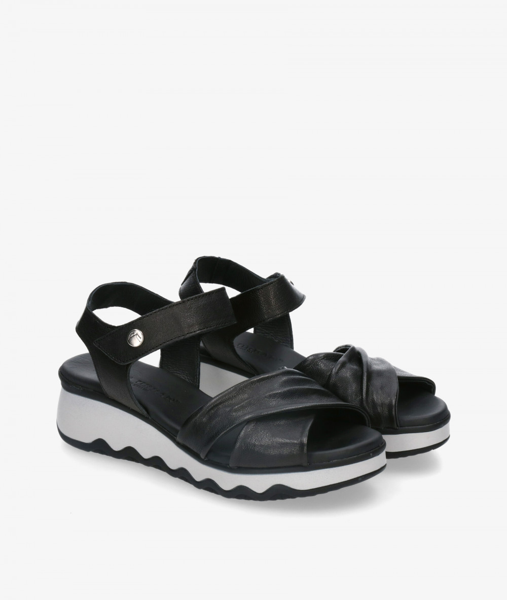 Sandalias Paula Urban 5-409 en negro Sandalias Paula Urban 5-409 en negro