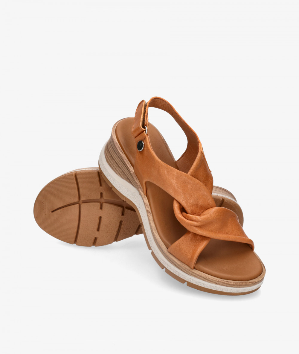 Sandalias Paula Urban 27-574 en camel Sandalias Paula Urban 27-574 en camel