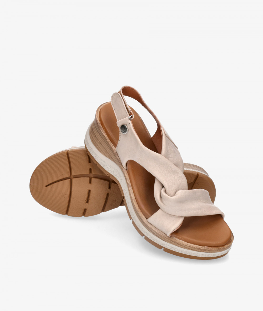 Sandalias Paula Urban 27-574 en piedra Sandalias Paula Urban 27-574 en piedra