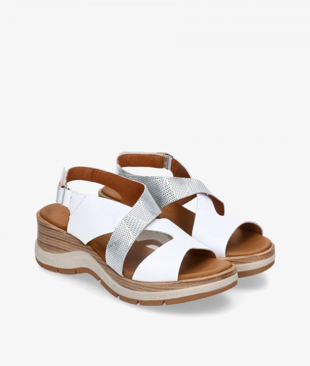 Sandalias Paula Urban 27-560 en blanco Sandalias Paula Urban 27-560 en blanco