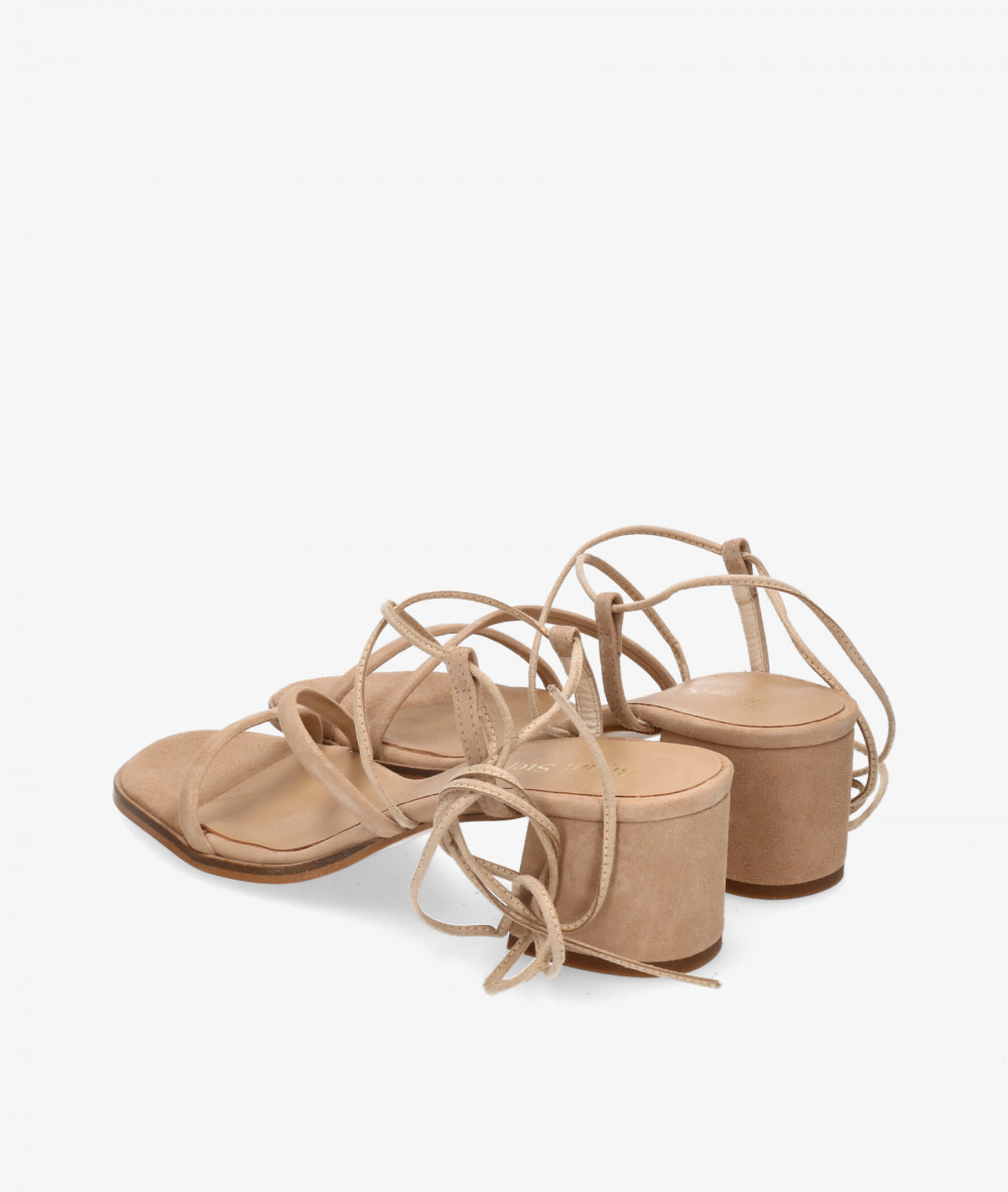 Sandalias Bryan GRECIA en ante beige Sandalias Bryan GRECIA en ante beige