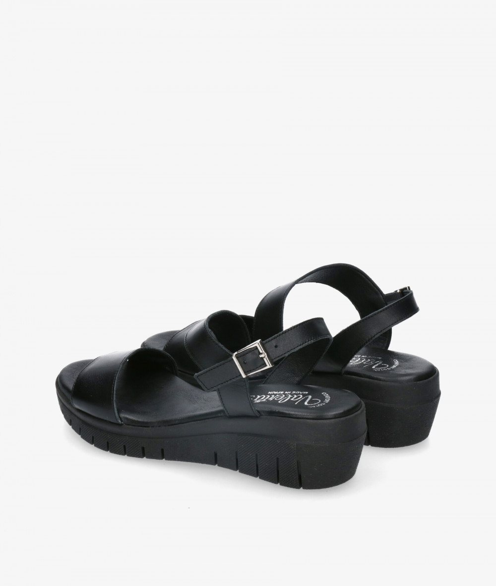 Sandalias Valeria´s 9023 en negro Sandalias Valeria´s 9023 en negro
