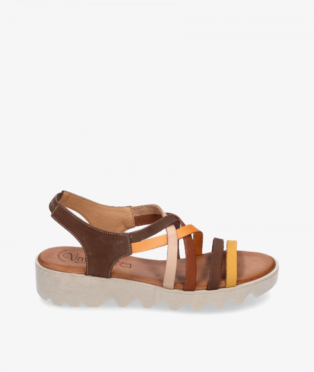 Sandalias Valeria´s 7146 en multicolor Sandalias Valeria´s 7146 en multicolor
