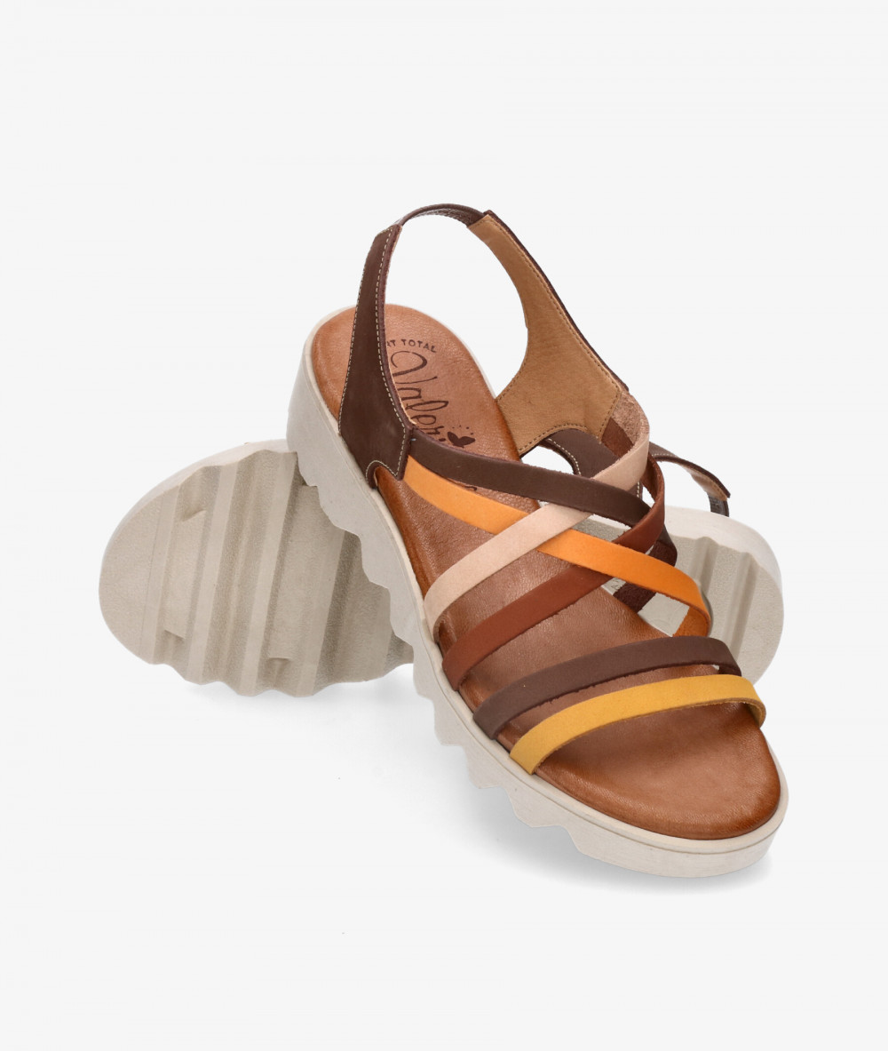 Sandalias Valeria´s 7146 en multicolor Sandalias Valeria´s 7146 en multicolor