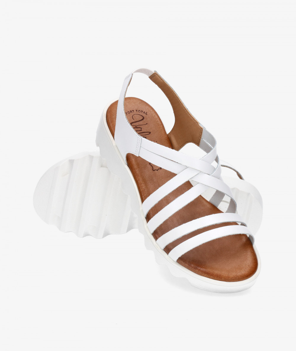 Sandalias Valeria´s 7146 en blanco Sandalias Valeria´s 7146 en blanco