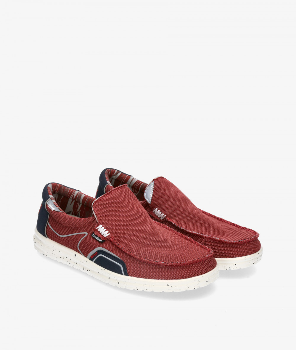 Dude Canvas shoes MIKKA HAWK in red  Dude Canvas shoes MIKKA HAWK in red