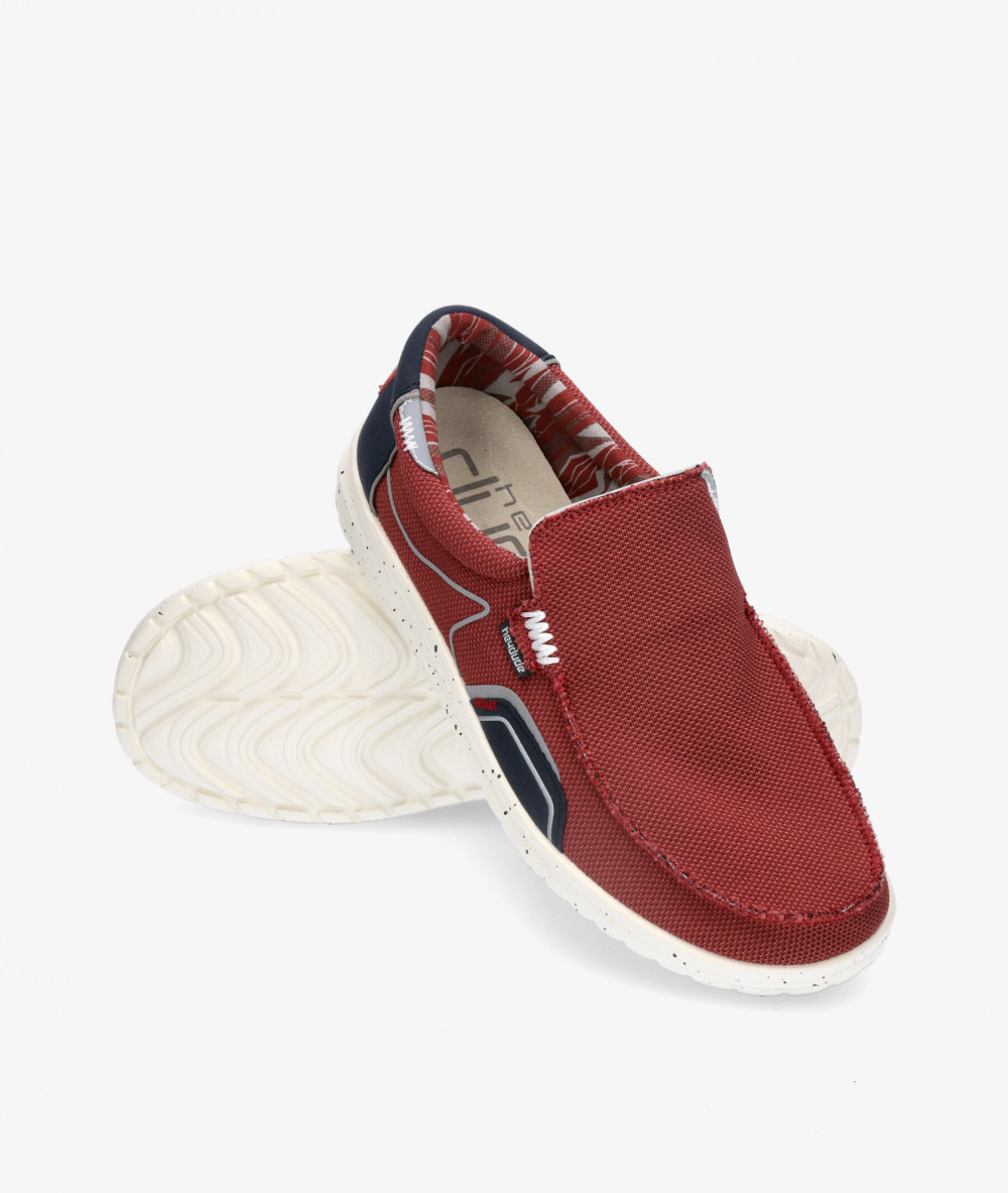 Dude Canvas shoes MIKKA HAWK in red  Dude Canvas shoes MIKKA HAWK in red