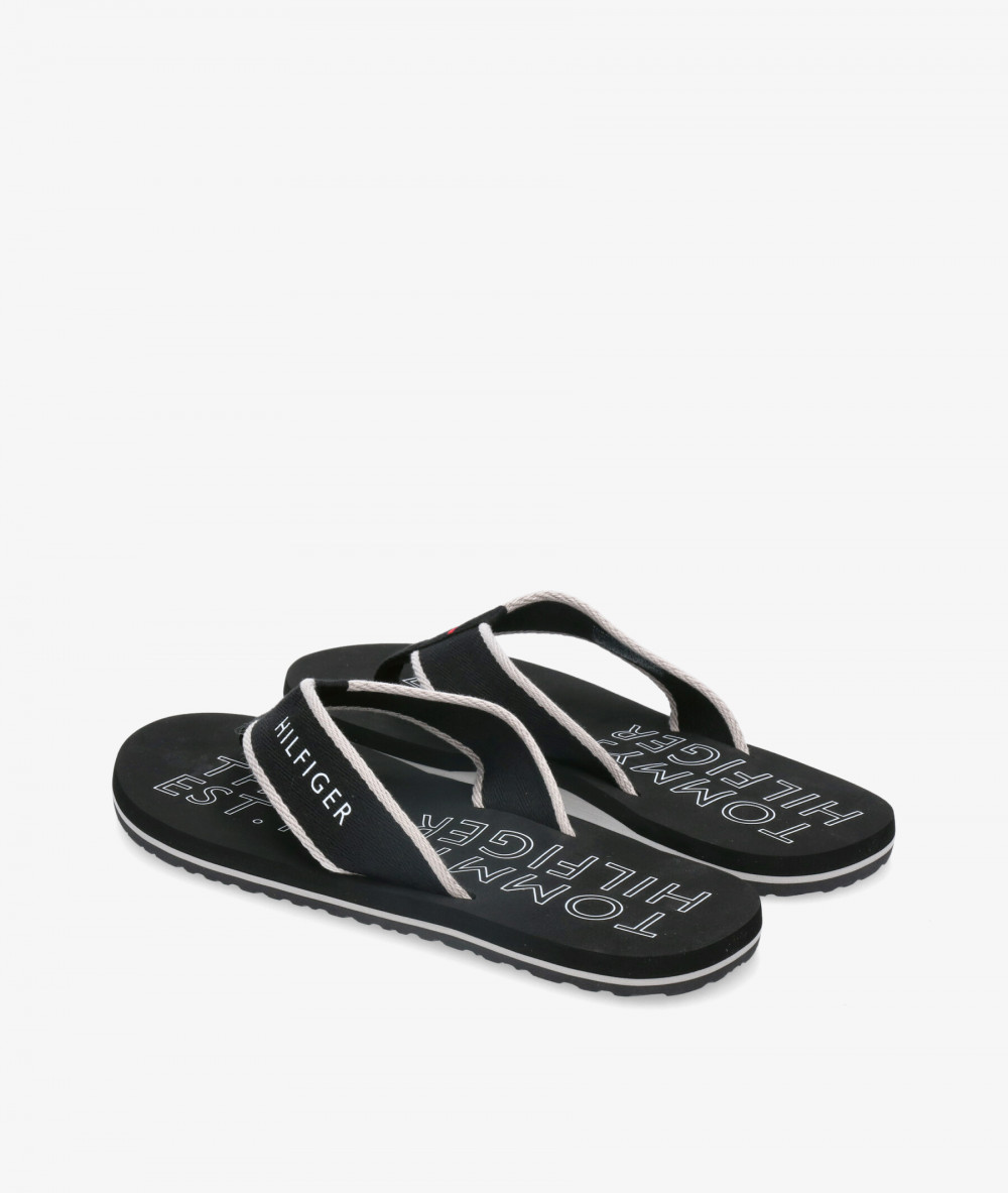 Tommy Hilfiger Sandals  SPORTY HILFIGER BEACH SANDAL in black Tommy Hilfiger Sandals  SPORTY HILFIGER BEACH SANDAL in black