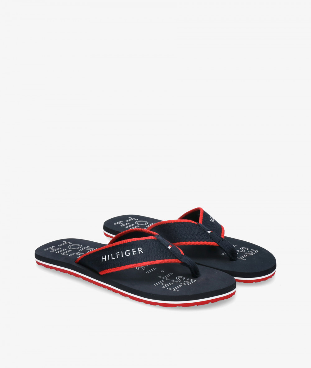 Tommy Hilfiger Sandals  SPORTY HILFIGER BEACH SANDAL in navy blue Tommy Hilfiger Sandals  SPORTY HILFIGER BEACH SANDAL in navy blue