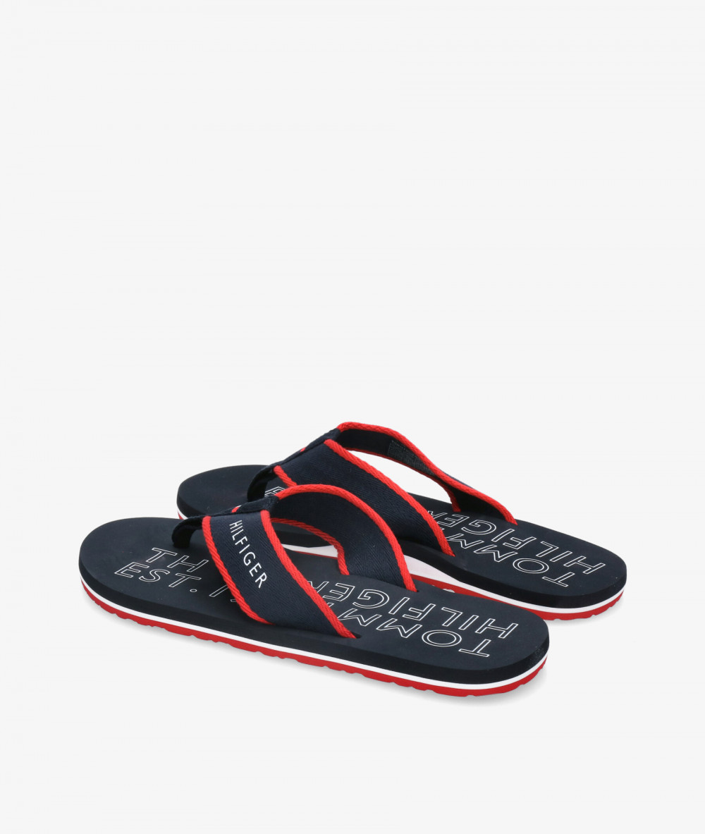 Tommy Hilfiger Sandals  SPORTY HILFIGER BEACH SANDAL in navy blue Tommy Hilfiger Sandals  SPORTY HILFIGER BEACH SANDAL in navy blue