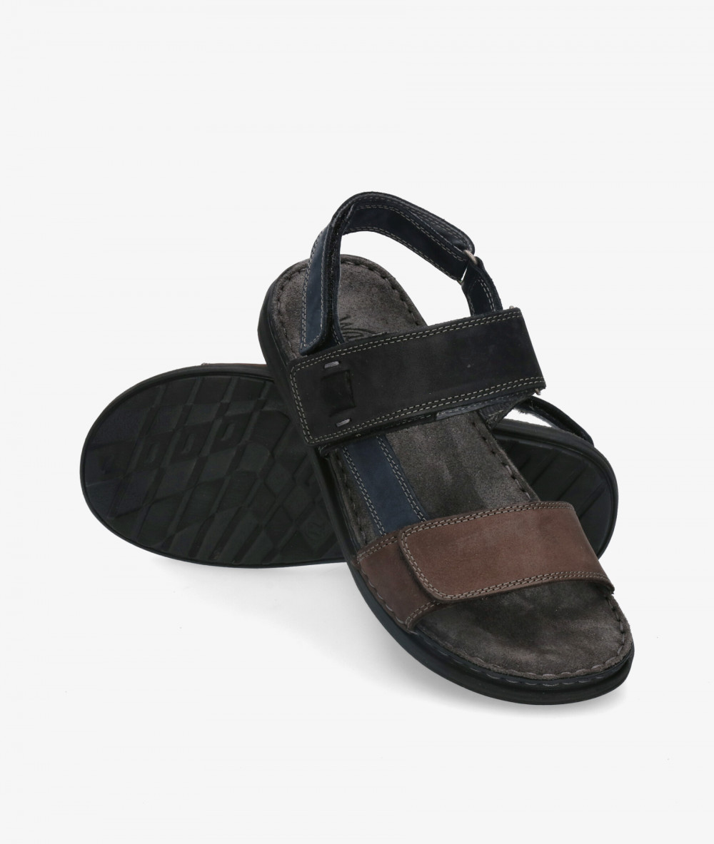 Sandalias Walk & Fly  680-43770 en negro Sandalias Walk & Fly  680-43770 en negro