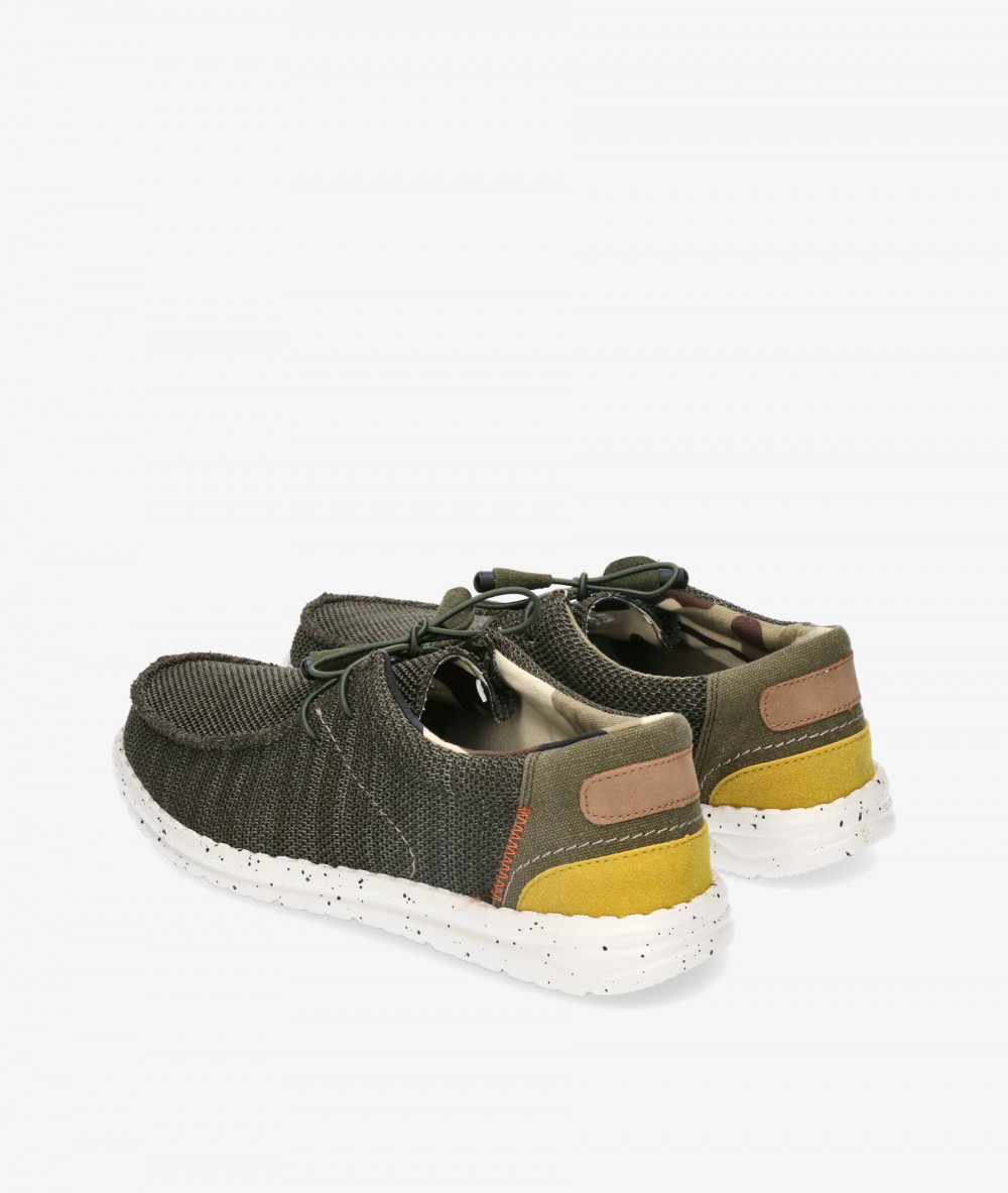 Rhostock Canvas shoes 50104 in kaki Rhostock Canvas shoes 50104 in kaki