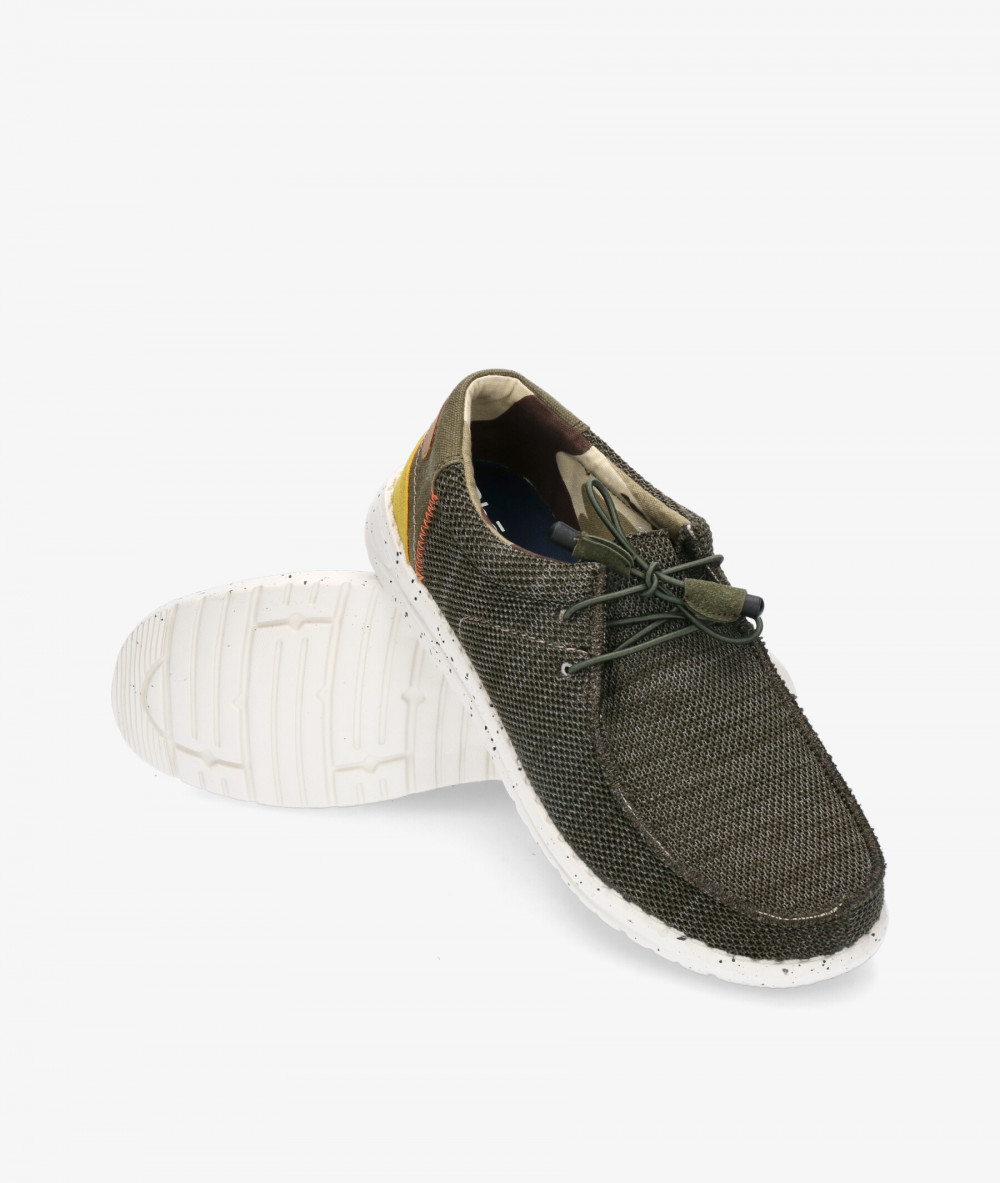 Rhostock Canvas shoes 50104 in kaki Rhostock Canvas shoes 50104 in kaki
