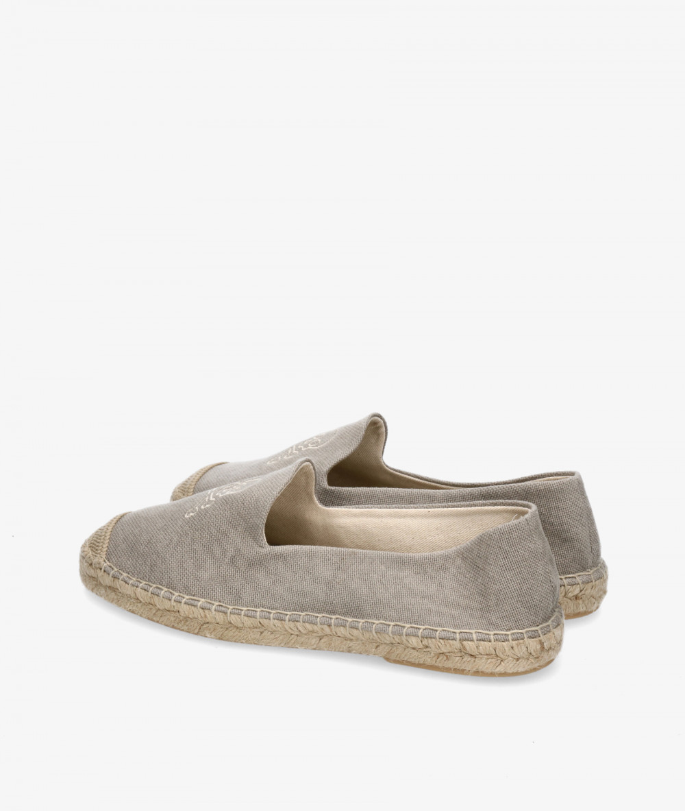 Scalpers Shoes  SKULL HOPE ESPADRILLES in taupe Scalpers Shoes  SKULL HOPE ESPADRILLES in taupe