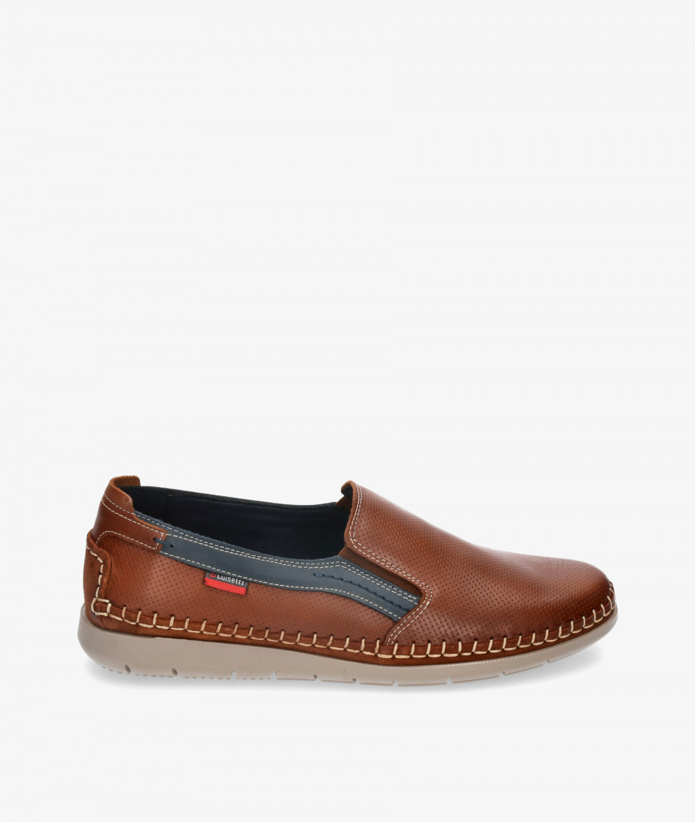 LUISETTI Sport rubber sole shoes 29505 NC in leather LUISETTI Sport rubber sole shoes 29505 NC in leather