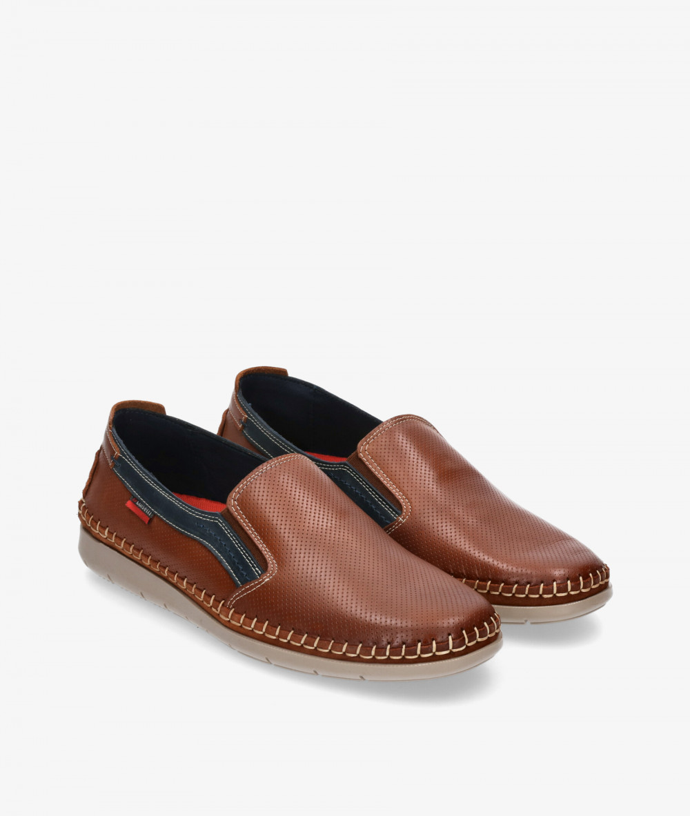 LUISETTI Sport rubber sole shoes 29505 NC in leather LUISETTI Sport rubber sole shoes 29505 NC in leather
