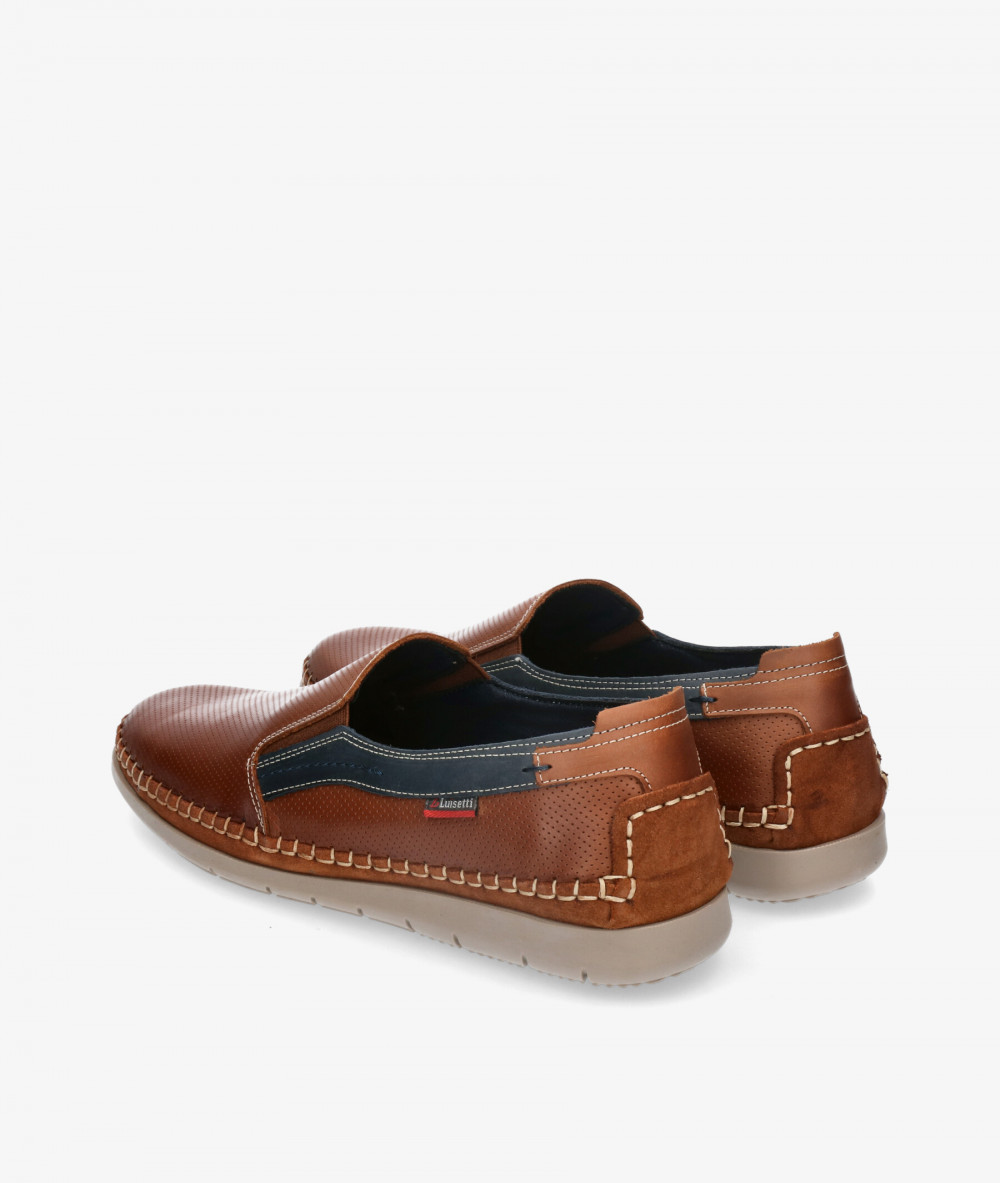 LUISETTI Sport rubber sole shoes 29505 NC in leather LUISETTI Sport rubber sole shoes 29505 NC in leather
