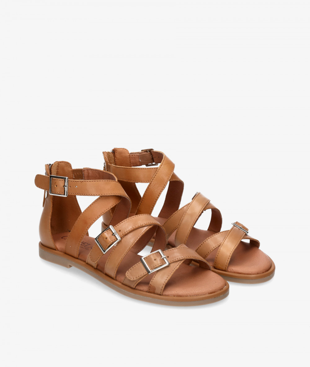 Sandalias Carmela 160809 en camel Sandalias Carmela 160809 en camel