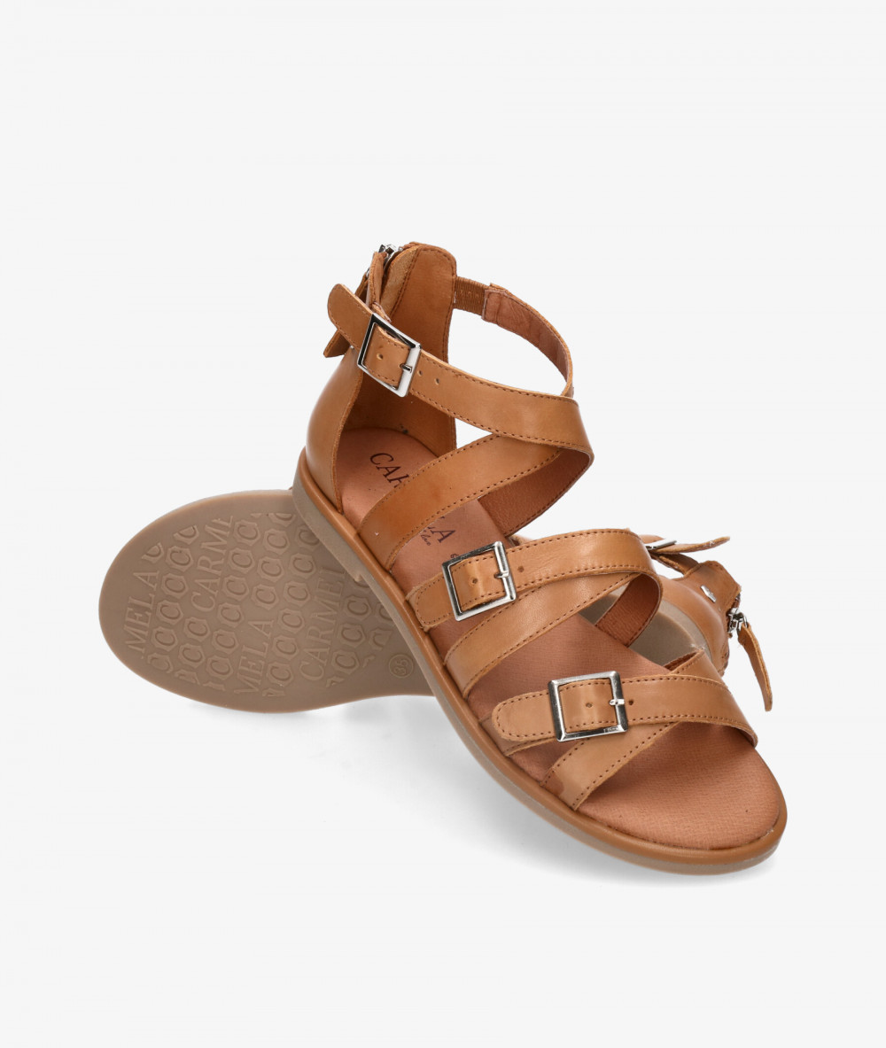 Sandalias Carmela 160809 en camel Sandalias Carmela 160809 en camel