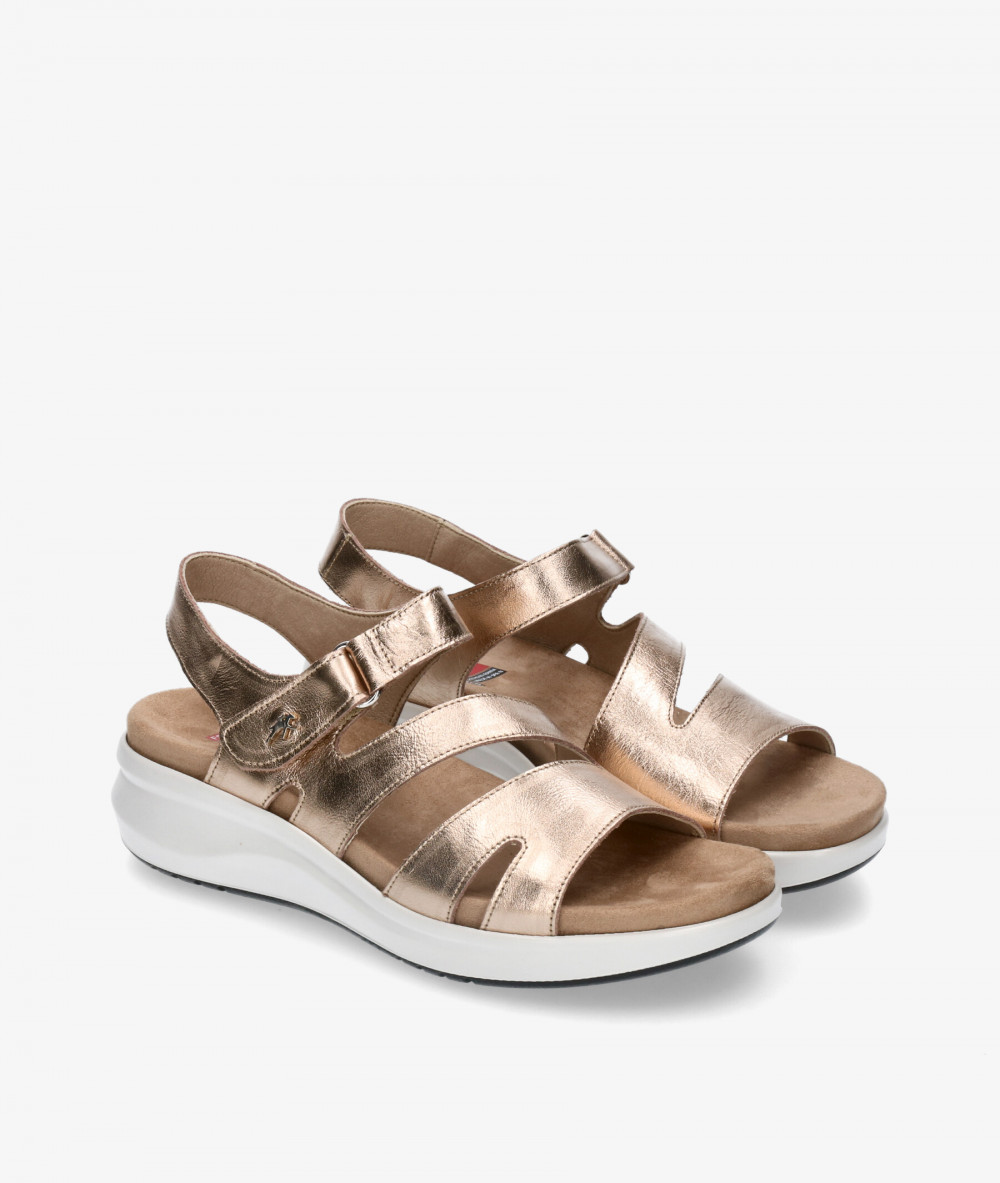 Sandalias Fluchos F1478 en platino Sandalias Fluchos F1478 en platino
