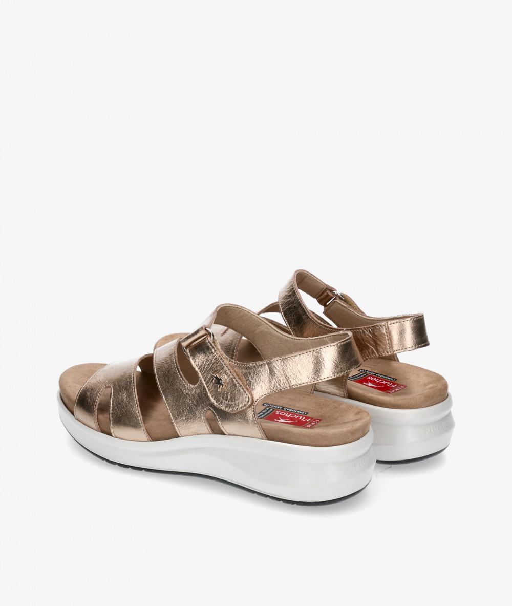 Sandalias Fluchos F1478 en platino Sandalias Fluchos F1478 en platino