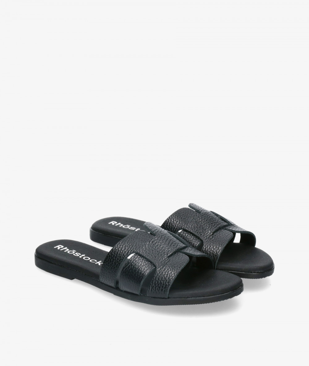 Sandalias Rhostock 5150 en negro Sandalias Rhostock 5150 en negro
