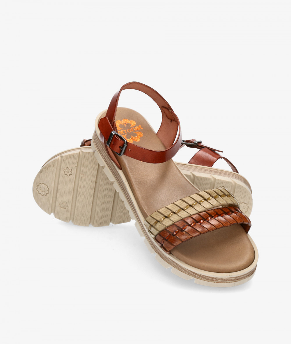 Sandalias Porronet 2928 en cuero Sandalias Porronet 2928 en cuero