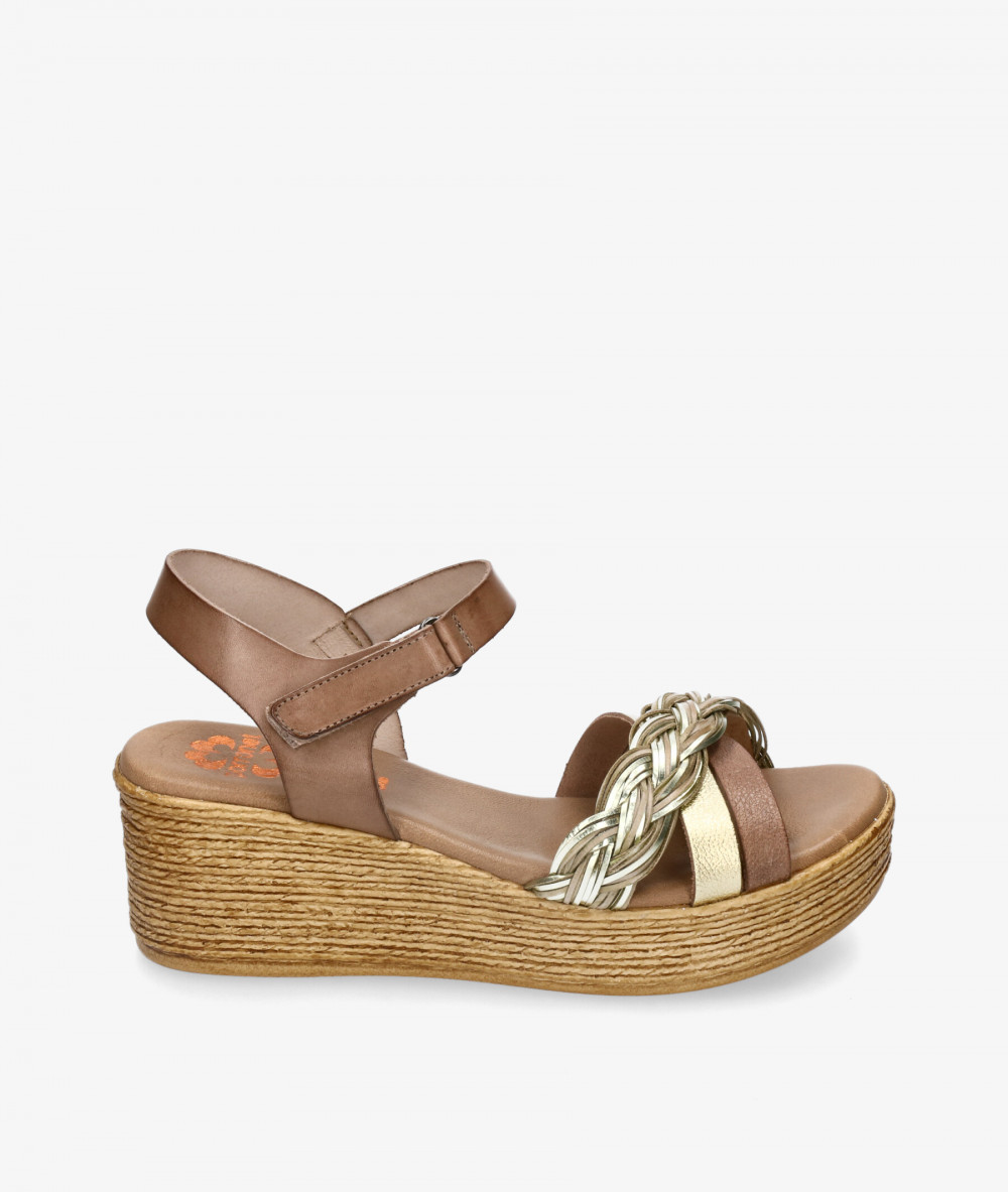 Sandalias Porronet 2961 en topo Sandalias Porronet 2961 en topo
