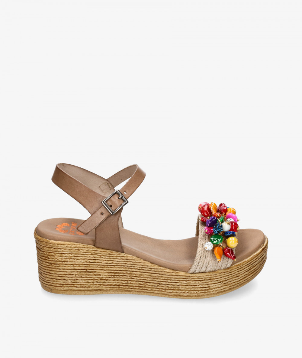Sandalias Porronet 2965 en multicolor