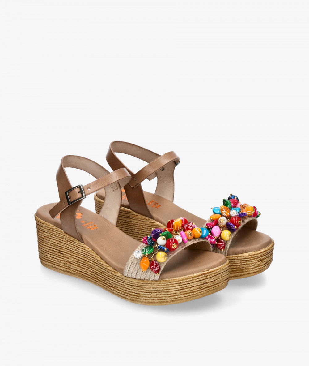 Sandalias Porronet 2965 en multicolor
