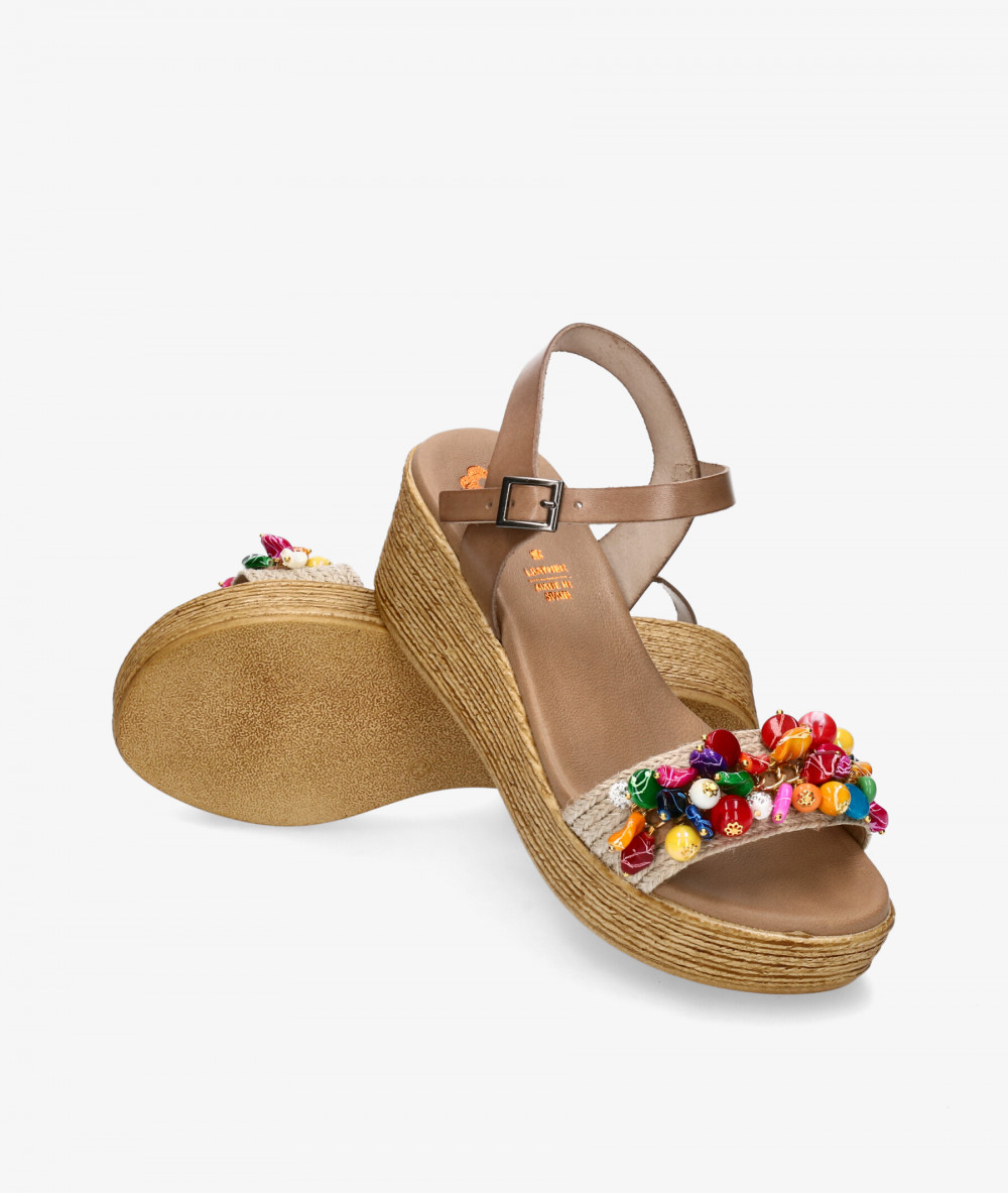 Sandalias Porronet 2965 en multicolor