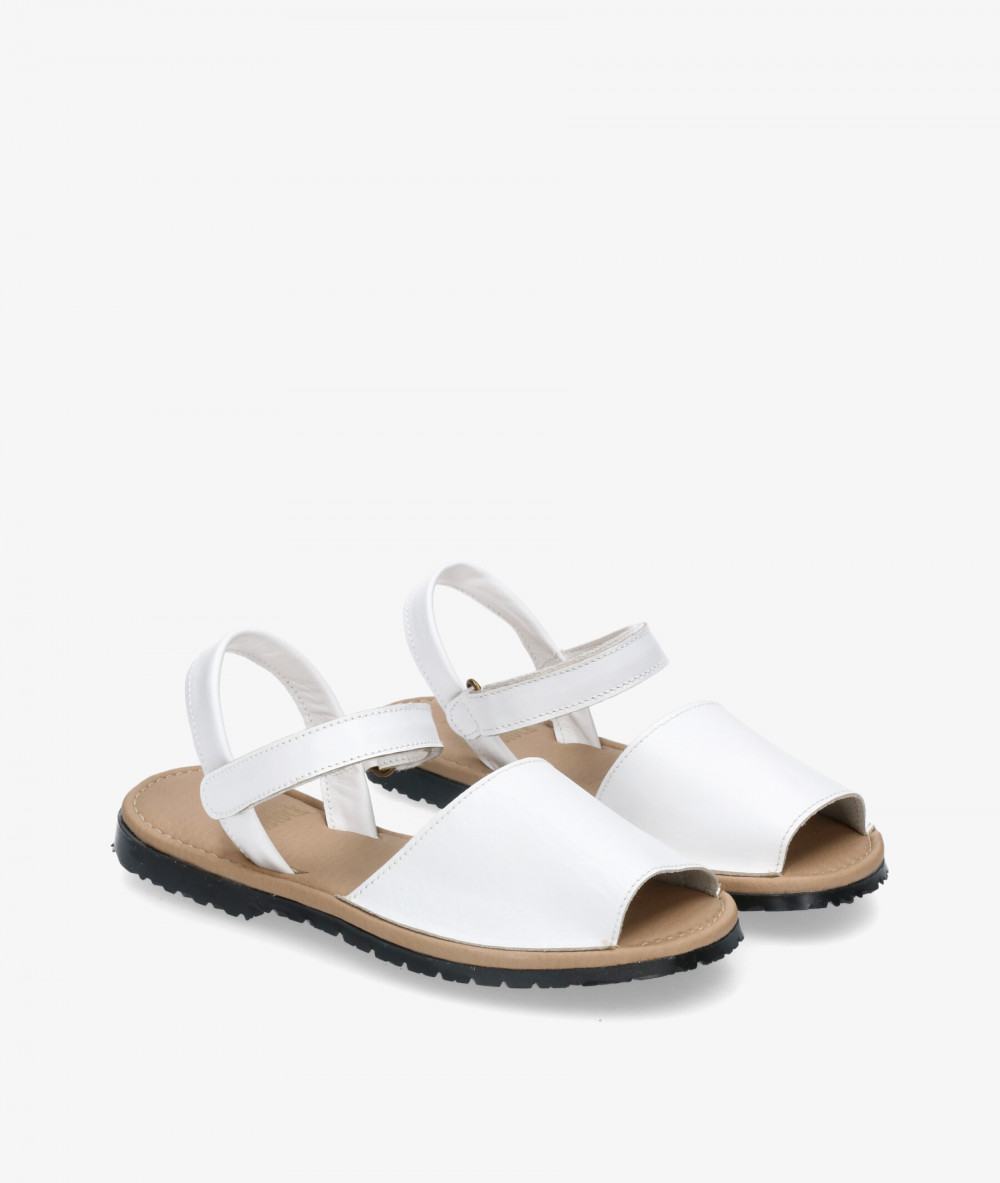 Sandalias Rhostock 14115-R  REDONDA en blanco Sandalias Rhostock 14115-R  REDONDA en blanco