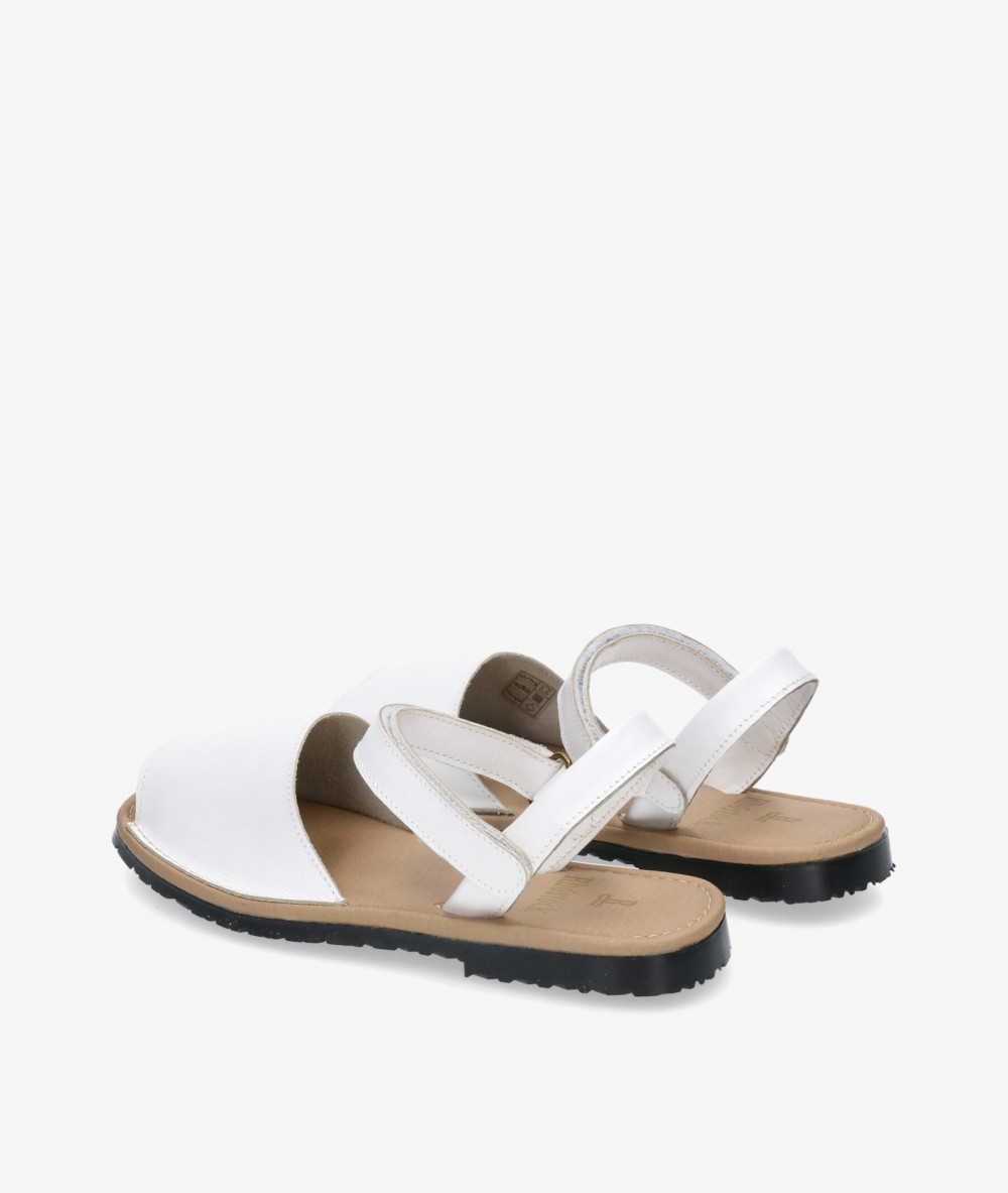 Sandalias Rhostock 14115-R  REDONDA en blanco Sandalias Rhostock 14115-R  REDONDA en blanco