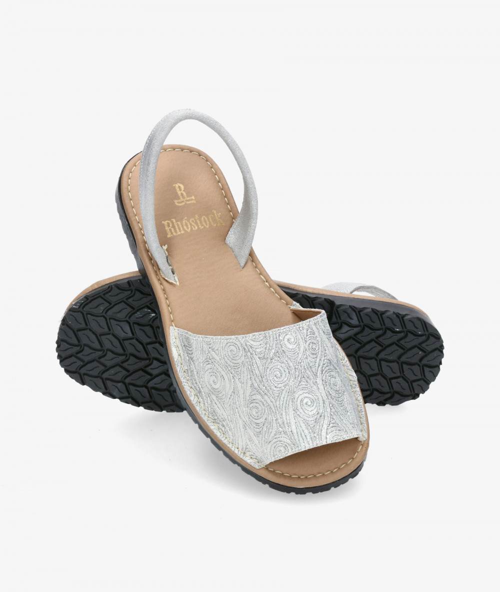 Sandalias Rhostock 150 en plata Sandalias Rhostock 150 en plata