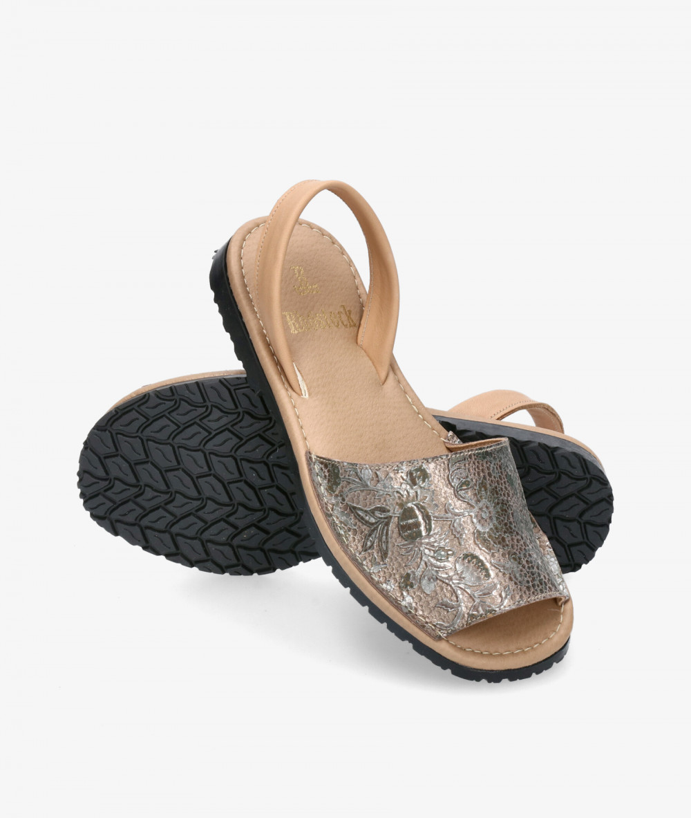 Sandalias Rhostock 150 en platino Sandalias Rhostock 150 en platino