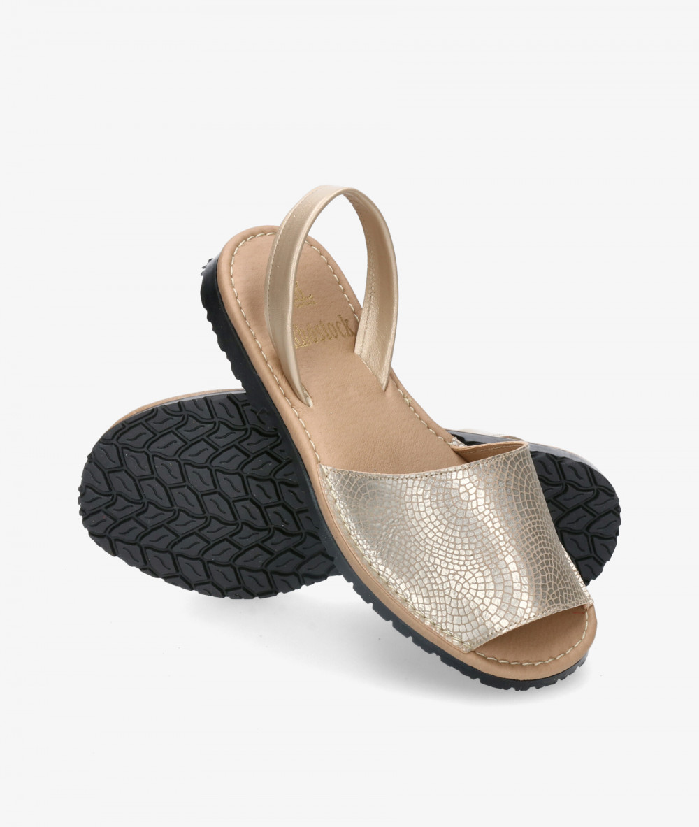Sandalias Rhostock 150 en platino Sandalias Rhostock 150 en platino